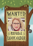 Wanted Sign with Photo 5x7 Folded Card
