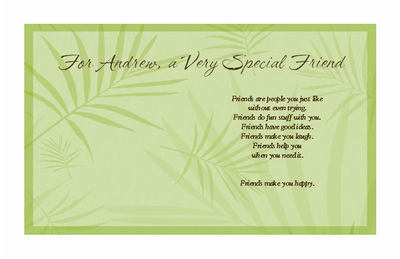 For a Very Special Friend Greeting Card - Everyday Friend 
