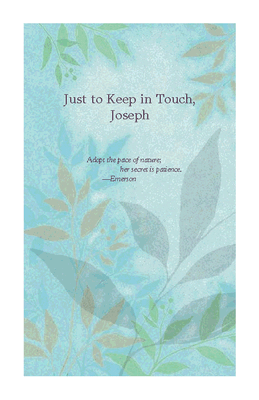 "Thinking and Caring" | Just Because Printable Card | Blue Mountain eCards