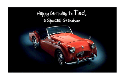 Antique Car Happy Birthday God Bless You - Antique Cars Blog