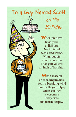 One Maturing Dude Greeting Card - Over The Hill Birthday Printable Card
