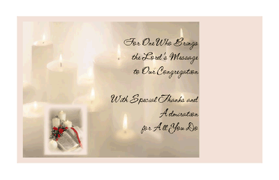 For Pastor Greeting Card - Christmas Printable Card | American Greetings