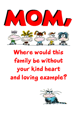 where would we be without you greeting card mothers day printable