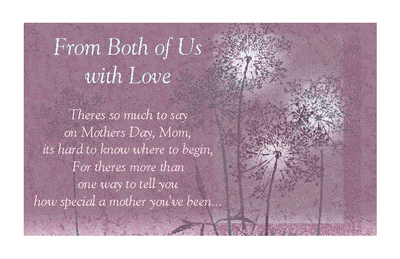 From Both of Us Greeting Card - Mother's Day Printable 