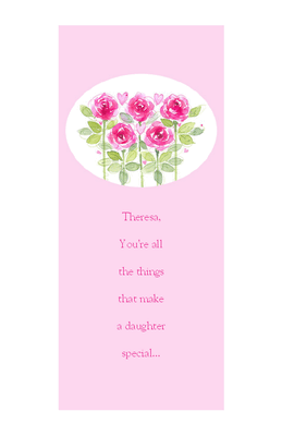 for a special daughter greeting card mothers day printable card