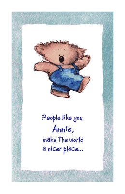 "Thanks for Being Special"  Thank You Printable Card 