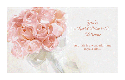 ecards wedding printable free Shower the Beginning Just Card Bridal  Greeting  Printable