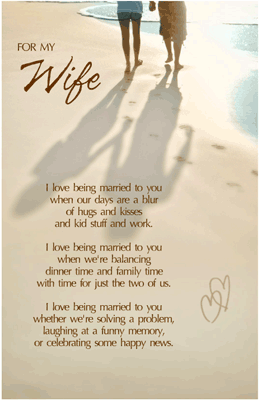 I Love being Married to You Greeting Card - Anniversary 