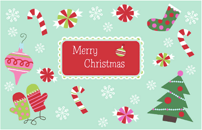 for free printable inserts christmas card Printable Cane Greeting  Christmas Candy  Card Card Wishes