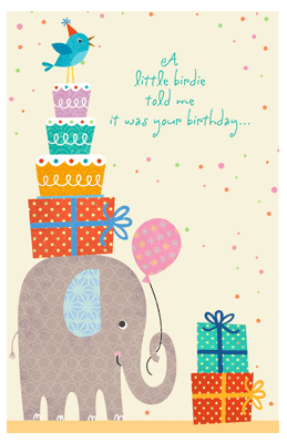 "Hope It was Happy" | Belated Birthday Printable Card | Blue Mountain eCards