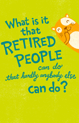 happy retirement retirement printable card blue