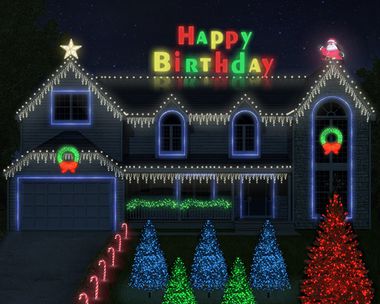 Birthday Lights Personalized