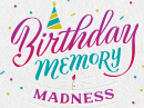 Birthday Memory Quiz Interactive Birthday eCards