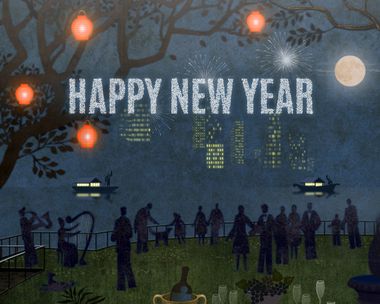 Sky's the Limit Interactive New Year's Day eCards
