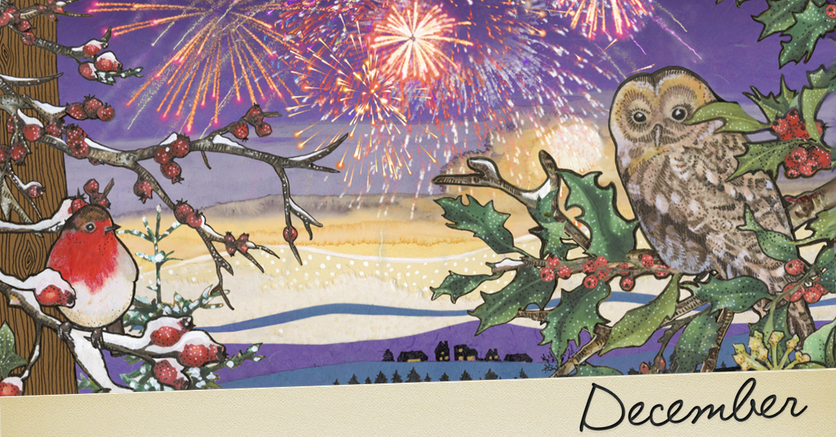 Happy New Year! Animal Annual e-card by Jacquie Lawson
