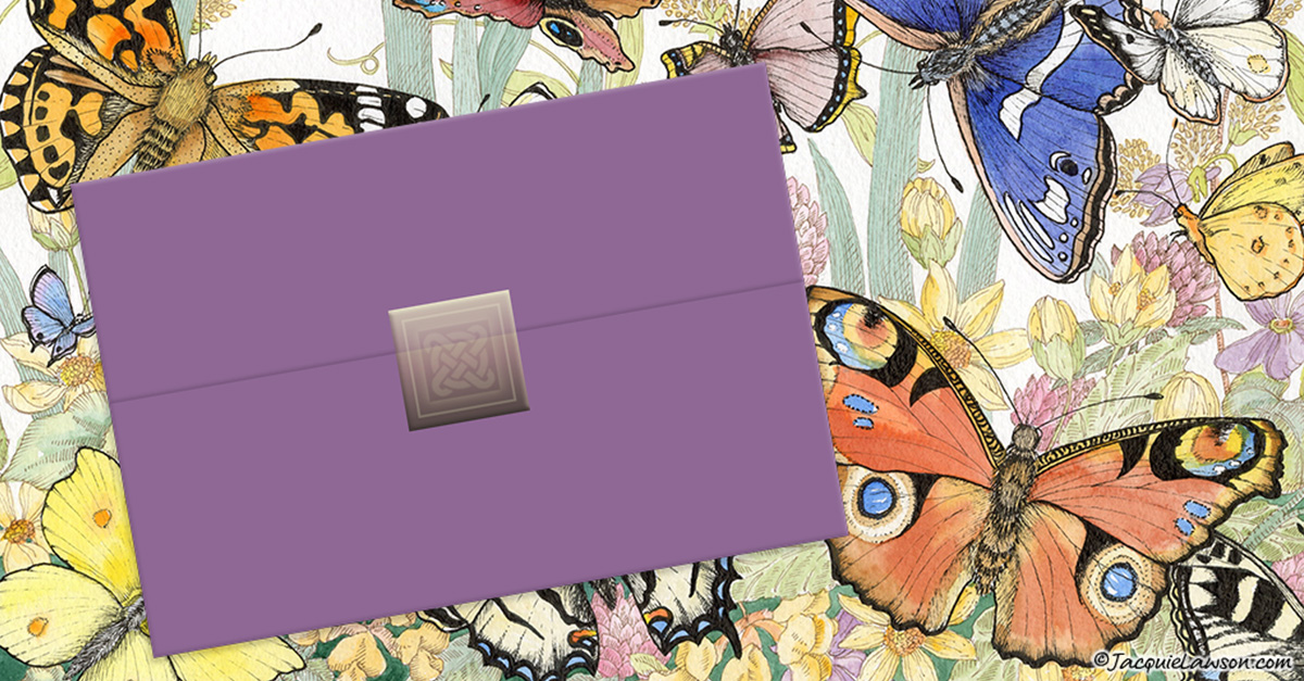 Thank You A Flutter of Butterflies ecard by Jacquie Lawson