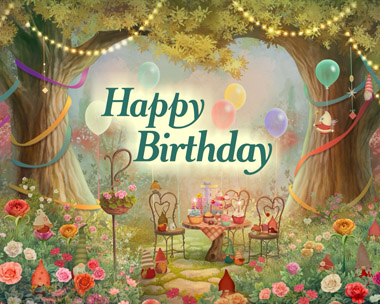 Happy Happy Happy Happy Birthday | Greeting Card