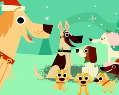 Dog Days of Christmas Christmas eCards