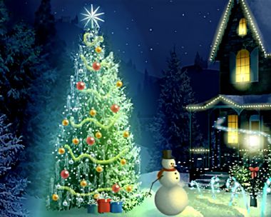 Christmas Lights Ecard (Famous Tune) Christmas eCards