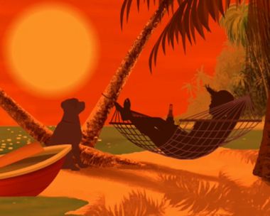 Relaxing Father's Day