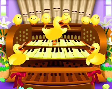 "Hallelujah" Quackers Ecard (Fun Song) Easter eCards