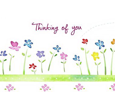 Thinking of You Kathy Davis Ecard Just Because eCards