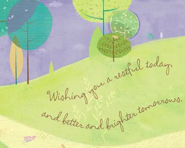 Wishing You A Brighter Tomorrow Encouragement eCards