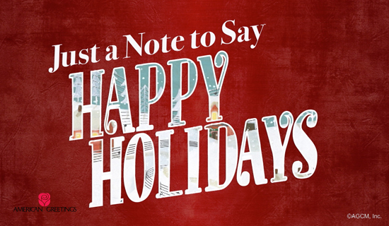 Ecard: 'Happy Holidays'