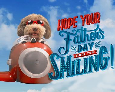 "When You're Smiling" Father's Day Ecard (Famous Song) Father's Day eCards