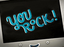 You Rock 'Takin' Care of Business' Ecard (Famous Song) Thank You eCards
