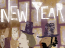 Jazzy New Year (Famous Tune) New Year's Day eCards