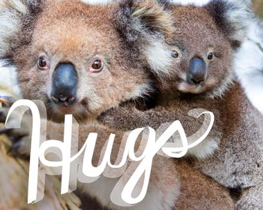 Tiny Kisses, Tiny Hugs Baby eCards