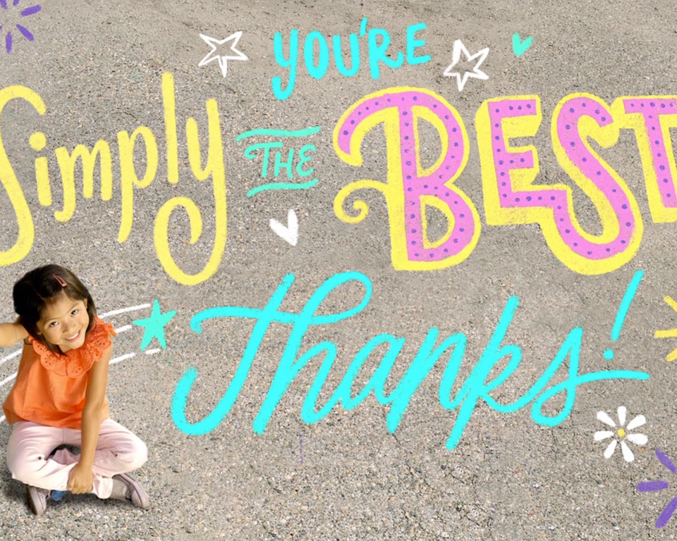 "Simply "The Best" Thank You Ecard (Famous Song)" | National Teacher