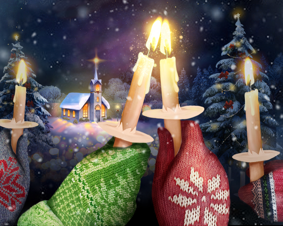""Silent Night, Holy Night" (Hymn)" | Christmas eCard | Blue Mountain