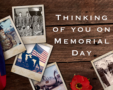 Pay Homage - Memorial Day, Birthday & Greeting Cards by Davia