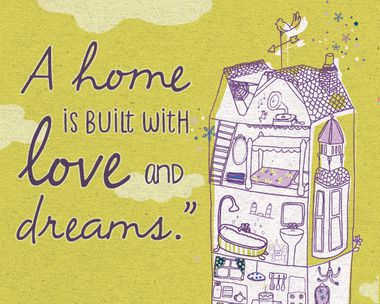 Home Is Love Quote