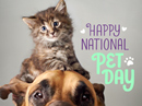 National Pet Day 4/11 April eCards