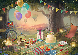 Happy Birthday Celebration Picnic E Card By Jacquie Lawson