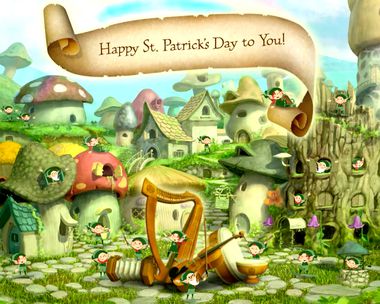 Wee Bit O' Magic St. Patrick's Day eCards