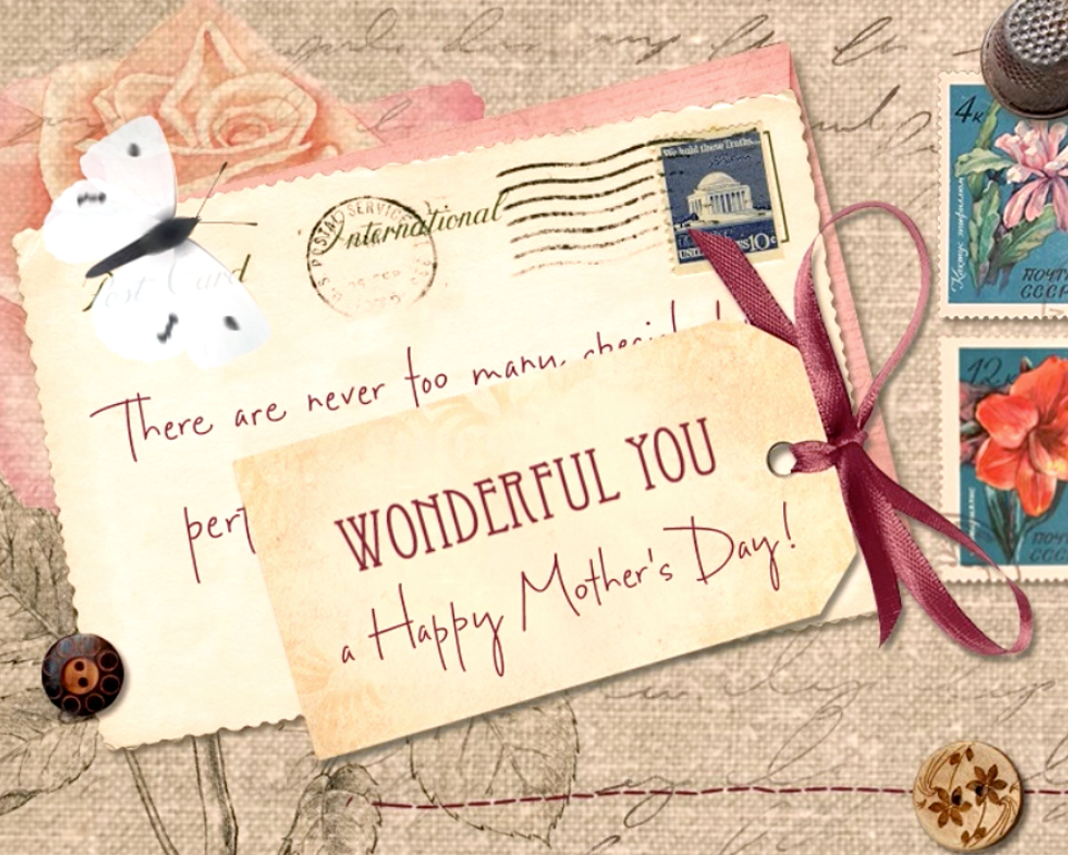 "Special Wish for Moms" ecard Blue Mountain