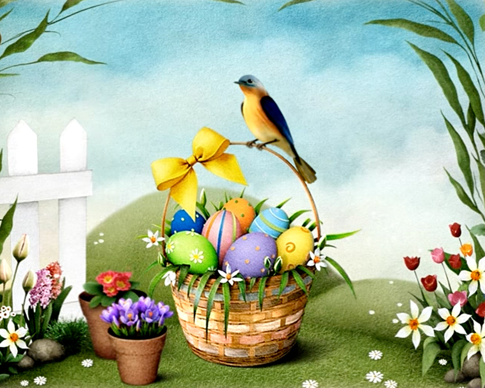 "Easter Garden" Easter eCard Blue Mountain eCards