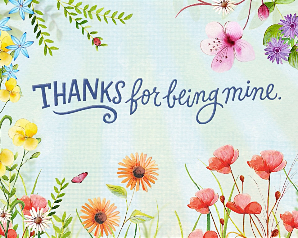 "All About Friends" ecard Blue Mountain