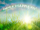 Good Morning, Sunshine Have a Nice Day eCards