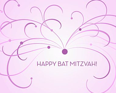Happy Bat Mitzvah
