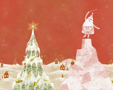 Christmas in the Air Christmas eCards