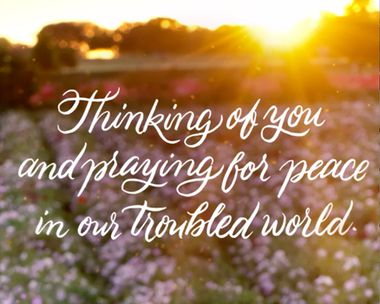 Peace in Our World Have a Nice Day eCards