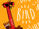 'Bird is the Word' (Famous Song) Thanksgiving eCards