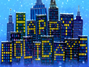 City Lights Holiday Christmas eCards