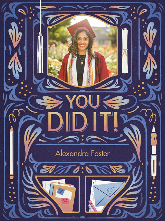 You did it, Grad! Pics & Wishes artwork