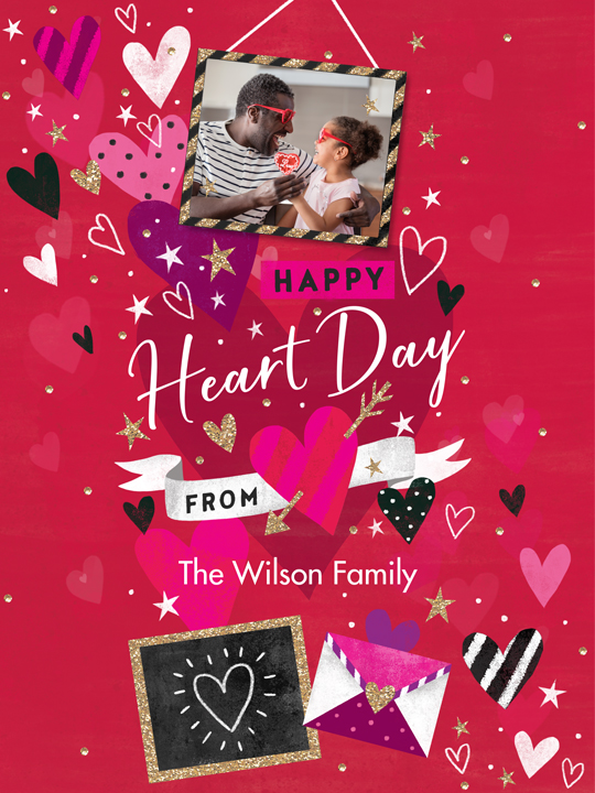 Happy Heart Valentine's Pics & Wishes artwork